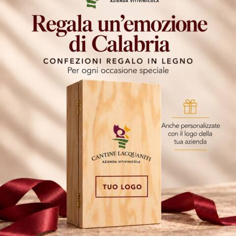 Confezione regalo in legno